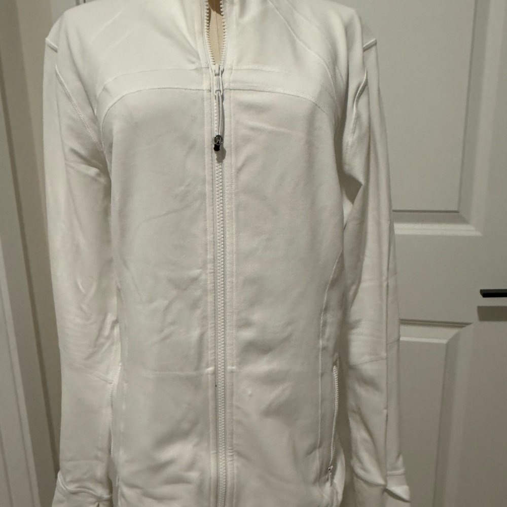 Lululemon Define Jacket Nulu in White